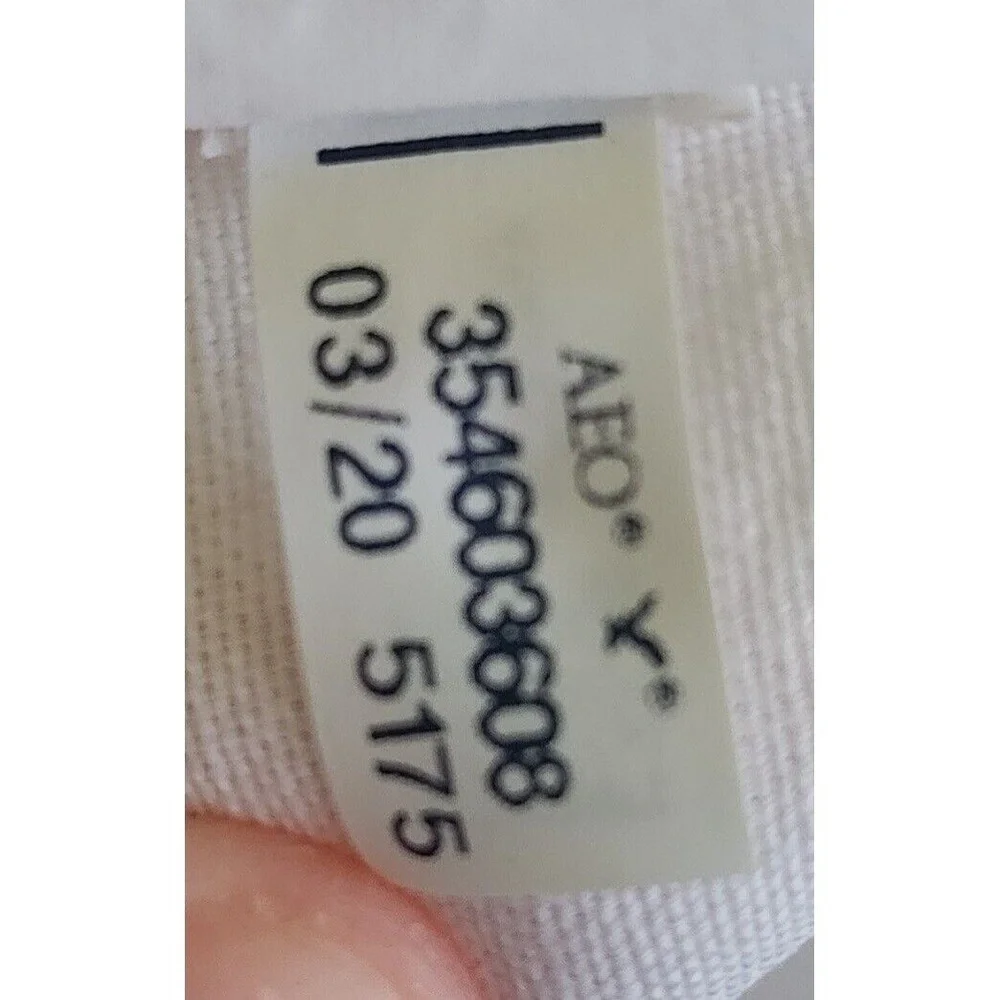 American Eagle Ombre Button Down Short‎ Sleeve Casual Shirt XL